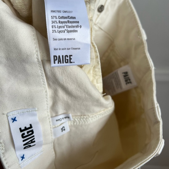 PAIGE - Brooklyn High-Rise Crop Wide-Leg Jeans - Picture 10 of 10